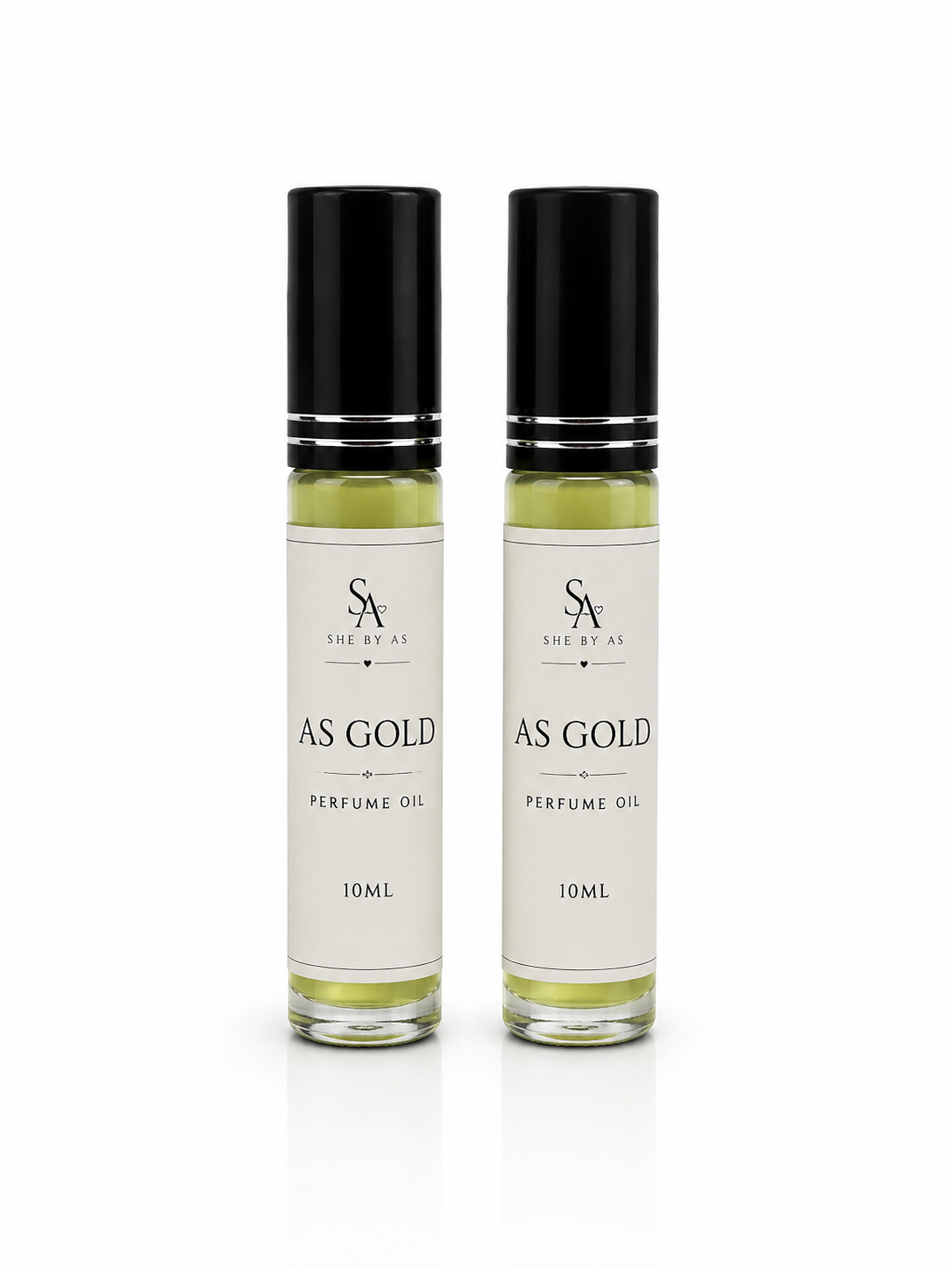 AS Gold Perfume Oil Duo Pack - 2 x 10ml