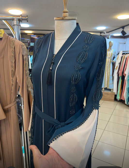 AS-01 Embroidered Turkish Abaya