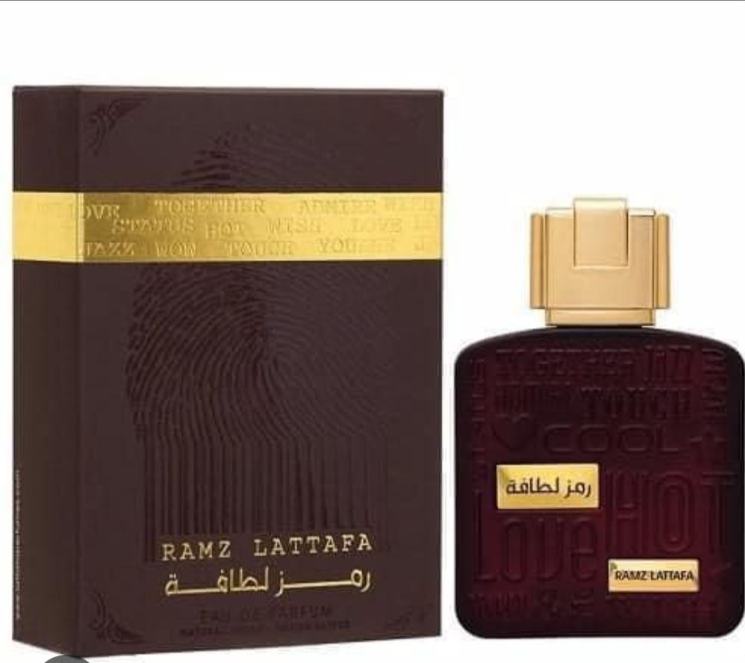 Lattafa Ramz Gold – Rich Arabian Vanilla Oud Perfume